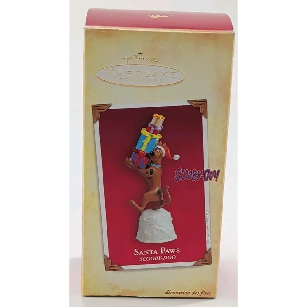 2004 Hallmark Keepsake Scooby Doo Santa Paws Ornament